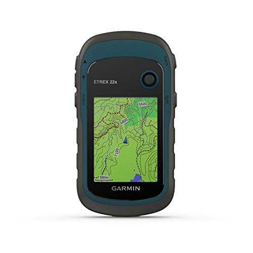 Garmin 010-02256-00 eTrex 22x, Navigateur GPS Portable Robuste, Noir/Bleu Marine