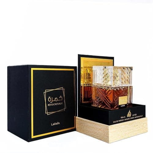 Khamrah Eau de Parfum Lattafa Parfums Unisexe 100 ml Vanille Doux Chaud Épicé Boisé Vanille