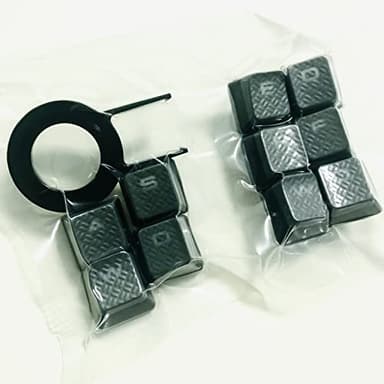 Lot de 10 touches pour clavier mécanique de jeu Corsair K70 K95 K65 K70 MK.2 K90 / Corsair K100 RVB et autres claviers mécaniques avec commutateurs MX (gris)