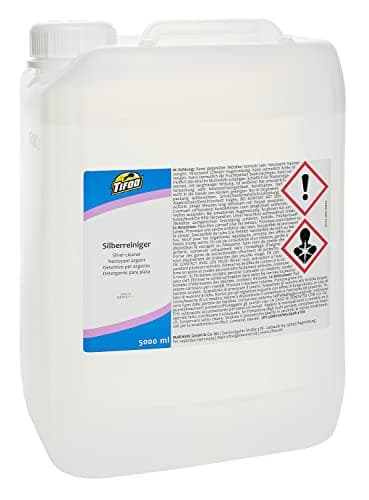 Nettoyant argent (5000 ml) - nettoyer efficacement l'argent terni – Bain d'argent, polissage de l'argent, Silver Clean