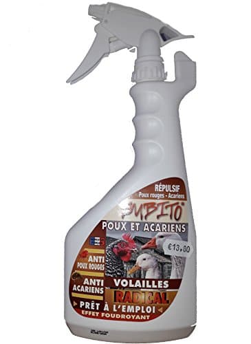Répulsif Poux Rouges et Acariens pour Volaille