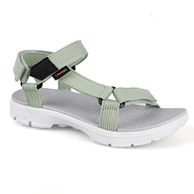 riemot Femmes Sandales d'été pour l'extérieur Sandales athlétiques ajustables Chaussures de marche Trekking Beach Sandales de sport
