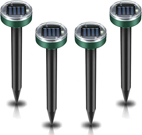 Professionnel Répulsifs Solaires Anti-Taupes,Répulsif Contre Les Taupes, Répulsif Contre Les campagnols, Répulsif à ultrasons,Répulsif Solaire Contre Les Taupes