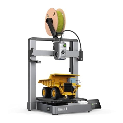 Creality Hi Imprimante 3D, détection Automatique du Filament, nivellement Automatique, calibrage PA, Impression Haute Vitesse 500 mm/s, sans Obstruction, pré-assemblée à 95%, 260 × 260 × 300 mm