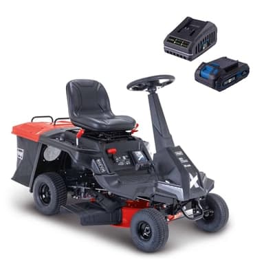 Scheppach Tondeuse à Gazon autoportée MR230-61 - Tondeuse à Essence 4 Temps 4,4 KW / 6,0 CV - Largeur de Coupe 61 cm - Réglage de la Hauteur de Coupe sur 5 Positions - Jardins jusqu'à 2600 m²