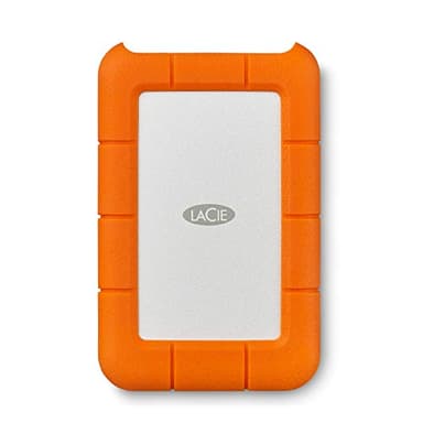 LaCie Rugged Mini 4To, Portable 2.5", Disque Dur Externe pour PC Mac iPad & iPhone, Data Rescue Service (LAC9000633)