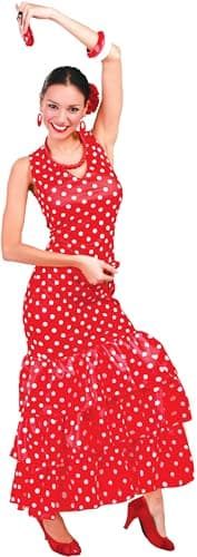 FIESTAS GUIRCA - Déguisement de Séville - Costume de flamenco pour femme Taille XL