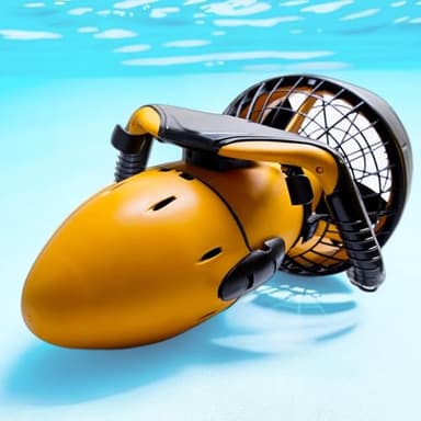 Véhicule sous-Marin à Propulsion de plongée en Scooter de mer, Scooter sous-Marin 300 W/500 W, Un Puissant Booster de plongée et de Natation pour des Aventures Aquatiques inoubliables,500W
