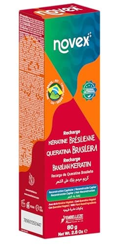 Novex recharge de kératine brésilienne de kératine 80g