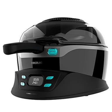 Cecotec Friteuse sans huile diététique TurboCecofry 4D Healthy Système de cuisson 360o, 8 programmes préconfigurés, température réglable, cuve avec revêtement céramique tricouche