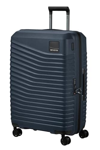 Samsonite Intuo - Spinner M, Valise Extensible, 69 cm, 79/87 L, Bleu (Nuits Bleues)