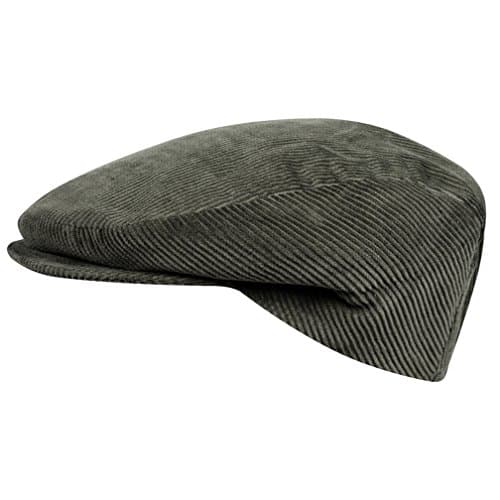 WEROR Weror-114-40790 Casquette plate en velours côtelé pour homme et femme, Olive, 55