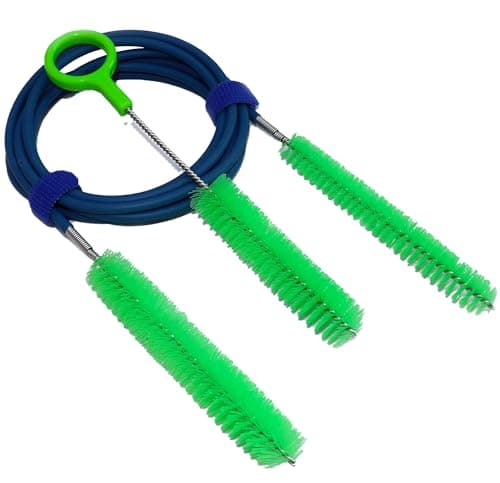 Brosse de Nettoyage de Tuyau et de Masque CPAP, Convient à tous les Types de Tuyaux CPAP, Brosses de Diamètre 15mm et 19mm, Kit de Nettoyage de Tuyau CPAP