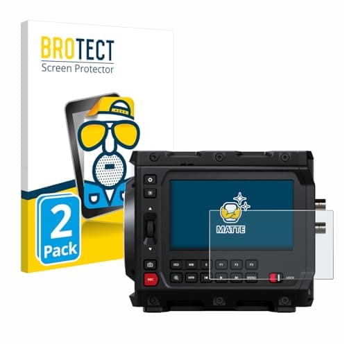 brotect Protection Ecran Anti-Reflet pour Blackmagic Design Pyxis 6K (2 Pièces) - Film Mat