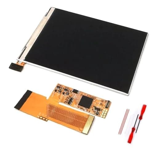 HISPEEDIDO Écran LCD rétroéclairé, V2 IPS, 10 luminosités réglables, 5 en 1 kits de réparation personnalisés compatibles avec Game Boy AdvanceGBA
