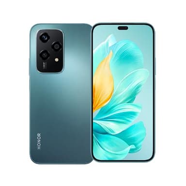 HONOR 200 Lite 5G Smartphone avec Triple Caméra 108 Mpx, 8+256 Go, Écran 6,7" 90 Hz, 4500 mAh, Double SIM, Android 14, NFC,Vert (Cyan, 8+256G)