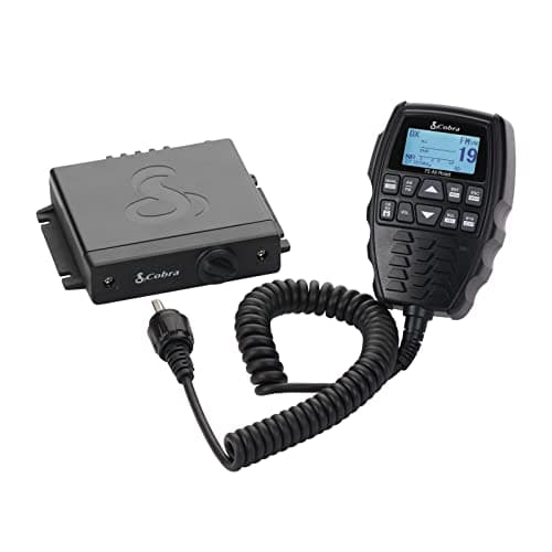 Cobra Radio CB sans Fil 75 All Road - Double Mode AM/FM, 40 canaux complets, connectivité Bluetooth, Suppression du Bruit numérique, étanche, Canal instantané 9, Sortie 4 W, Facile à Utiliser, Noir