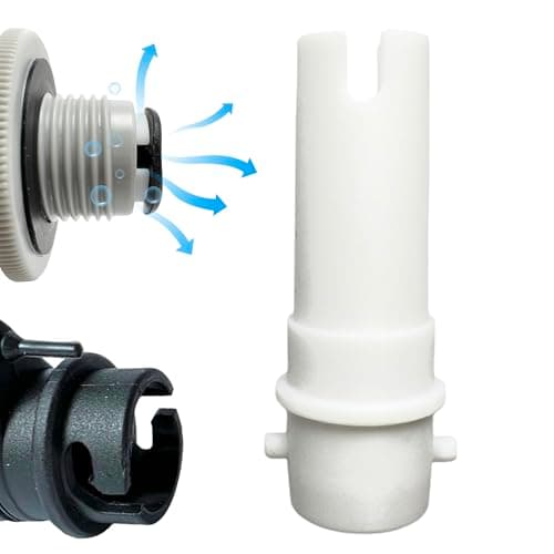 WiseWave Adaptateur de valve de gonflage de qualité supérieure - Compatible avec les modèles Bestway Lay Z Spa Jacuzzis et Coleman Portable Gonflable Bubble Hot Tubs Spa AirJet et HydroJet Pro