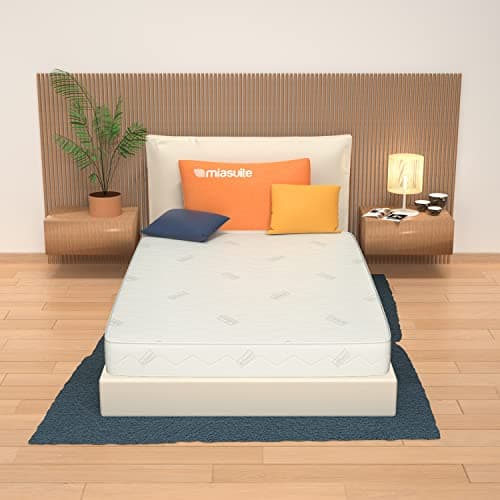 miasuite i sogni italiani Matelas 120 x 180 cm de haut 11 cm, en Waterfoam indéformable - Dispositif médical orthopédique - Revêtement argent antistatique, hypoallergénique et antibactérien | Levante