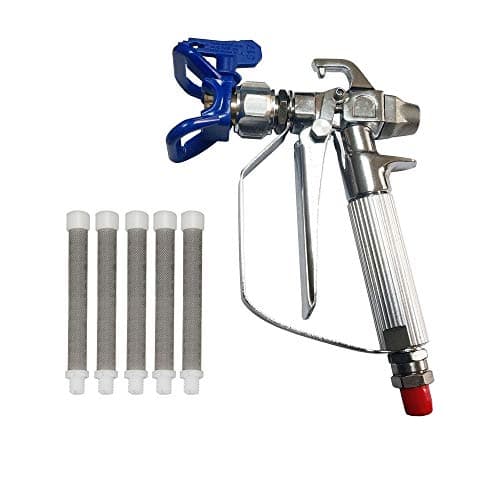 Dent-de-lion Airless Pistolet Peinture Haute Pression 3600 PSI + Buse Siège +5 x Airless Peinture Pistolet Filtre