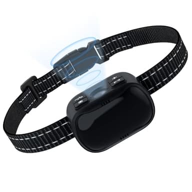 Jewyow Ultrasons Anti aboiement pour Chien, IP67 Ajustables Collier Anti Aboiement Chien 2 Modes D'Utilisation, 7 Niveaux, Rechargeabilité Anti Aboiement Chien de Moyenne Grand