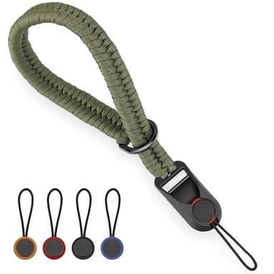 Sunya Sangle de Poignet pour Appareil Photo avec Boucle a Declenchement Rapide Dragonne Appareil Photo en Nylon pour DSLR ou Sans Miroir