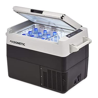 DOMETIC CFF 45 Glacière-congélateur à compresseur portable, Mini-frigo 38 l, 12/24 V et 230 V pour voiture, camion, bateau, camping-car et prise de courant