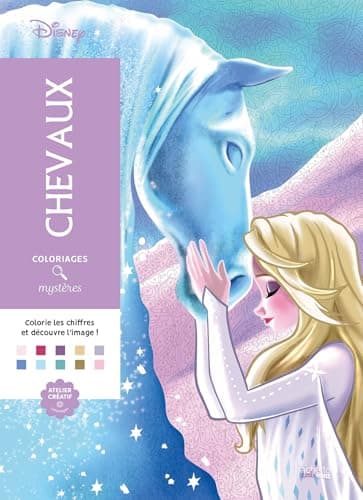 Coloriages mystères Disney - Chevaux