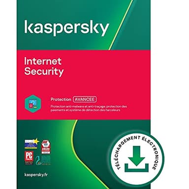 Kaspersky Internet Security 2024 | 5 Appareils | Abonnement Mensuel | Windows/Mac/Android | Code d’activation – Envoi par Email