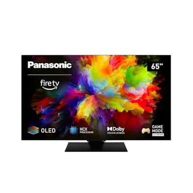Panasonic TV-65Z80AEZ, Série Z80 65 Pouces 4K Ultra HD OLED Smart TV, 2024, Fire TV, Dolby Vision & Atmos, Mode Jeu Extreme, Controle Vocal Alexa, Airplay, Noir