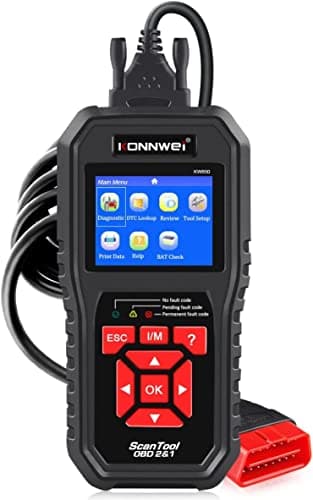 KONNWEI Outil de Diagnostic OBD2 Universel pour Les protocoles européens OBD II/EOBD après 2003 (OBD2 Diagnostic Tool Universal Car Fault Code Reader for European OBD II/EOBD Protocols After 2003)