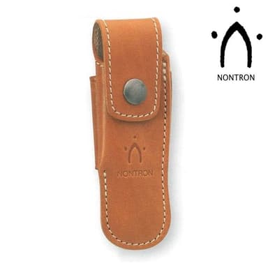 Nontron - Etui Cuir pour Couteau Nontron n° 25 Manche 12 cm