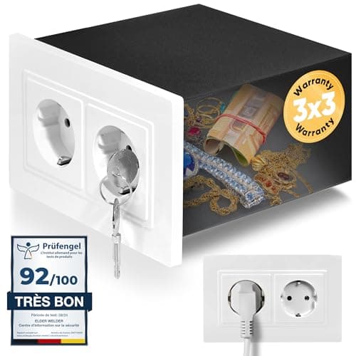 Elder Welder® Coffre Fort Secret | Maintenant avec la fonction de Fausse Prise | Emballage Discret