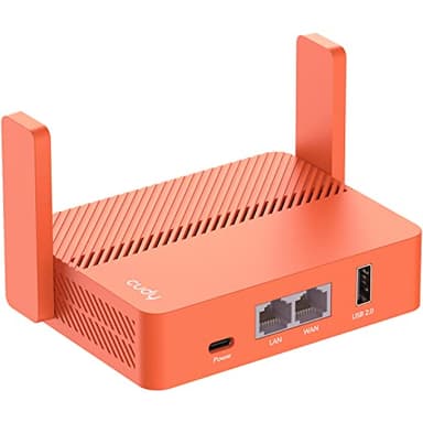 Cudy AC1200 Routeur De Voyage Wi-FI De Poche, Prolongateur/Répéteur pour Hôtel Et Réseau Public, WISP, Client Et Serveur VPN, USB, TR1200