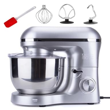 Robot patissier multifonction 1500W bol 5.5L VIPER Gris acier