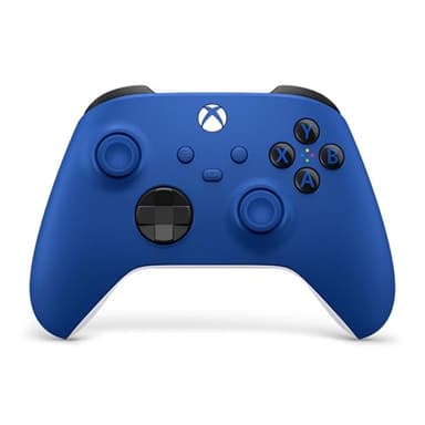Xbox Manette sans Fil - Shock Blue Pour Xbox One, Series X, Series S, Windows 10 & 11, Android et iOS