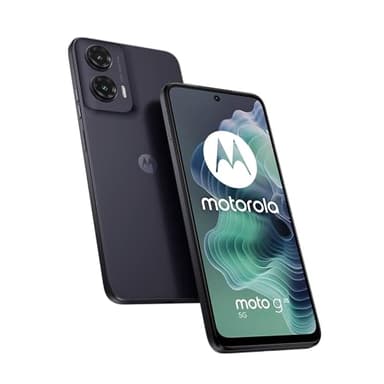 Motorola Moto g35 5G Smartphone (6,72" FHD+ Écran, appareil photo 50 MP, 4/128 Go, 5000 mAh, Android 14) Midnight Black, étui de protection inclus [Exclusif Amazon]