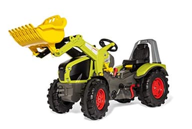 Rolly Toys- Claas RollyToys 651122 RollyX-Trac Premium Axion 960 Tracteur à pédale (pour Enfants de 3 à 10 Ans, Changement de Vitesse, pneus Silencieux), 65/112/2, Vert, Grand modèle