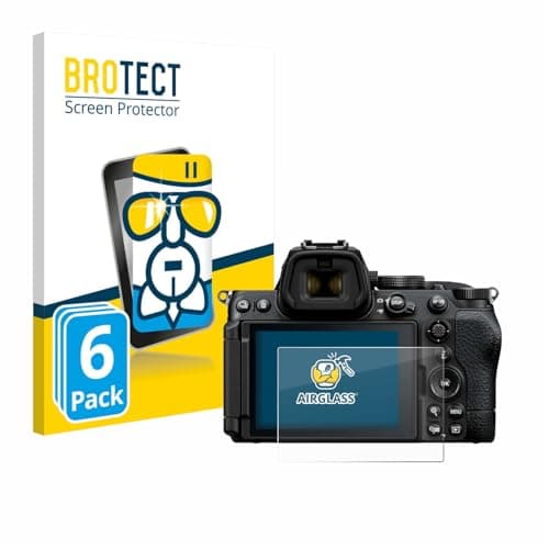 brotect Protection Écran Verre pour Nikon Z5 II (6 Pièces) Film Protecteur Vitre 9H [Anti-Rayures, Transparent]
