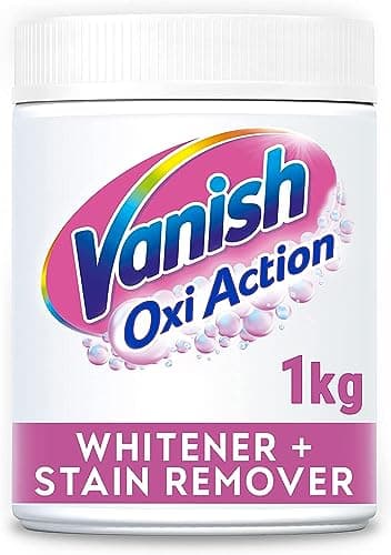 Vanish détachant pour vêtements, Oxi Action Powder l Stain Dissolvant pour vêtements avec un pouvoir de blanchiment supplémentaire pour vêtements l Taille 1 kg (l'emballage peut varier)