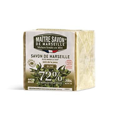 Maitre savon de Marseille - à l'huile d'olive - 200g COSMOS ORGANIC