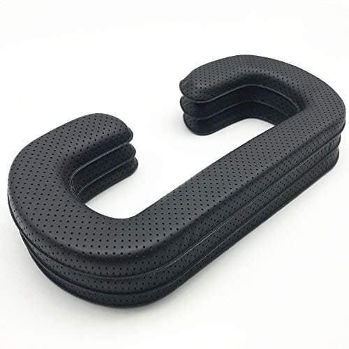 LINHUIPAD Design VR Coussin pour HTC Vive,Remplacement HTC Vive Mousse de Forme (Champ de Vue amélioré) - Lot de 3