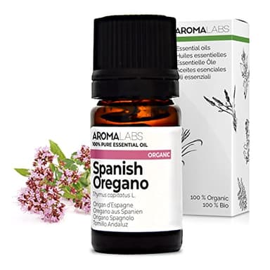 Aroma Labs - Origan d'Espagne BIO - Huile Essentielle Chémotypée et Certifiée AB - 5 mL