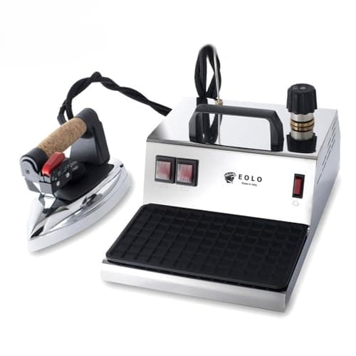 EOLO Centrale Vapeur GV01 INOX V4 Professionnelle Fer Repasser Para-Vapeur Chaudière En Cuivre Economie d’Energie Resistance Externe Anticalcaire Acier Inoxydable 5 Ans De Garantie Efficacité A ++