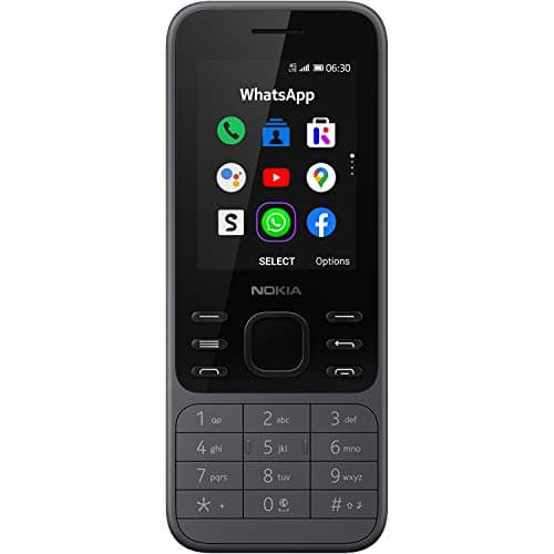 Nokia 6300 4G - Mobile Phone, Charcoal