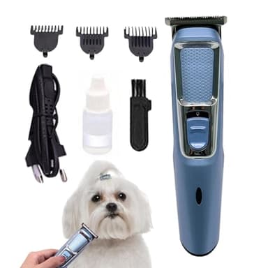 Tondeuse à poils de chien,Tondeuse électrique silencieuse et sans fil pour chien | Rasoir pour chat tondeuse pour animaux de compagnie tondeuse pour chien pour manteaux épais Zankie