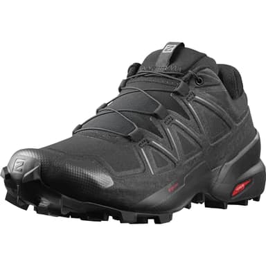 Salomon Speedcross 5 Chaussures de Trail Running pour Homme, Accroche, Stabilité, Fit, Black, 44
