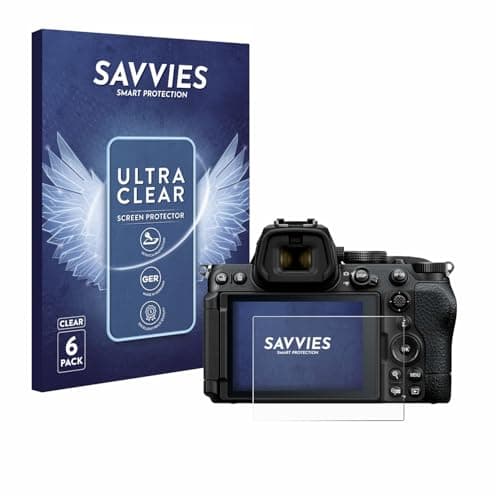 savvies Protection Ecran pour Nikon Z5 II (6 Pièces) - Film Protection Ultra Clair