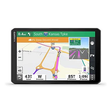 Garmin – GPS dēzl pour camion, écran tactile facile à lire, itinéraire de camion personnalisé et guidage de la charge vers le quai, 8" - OTR8000