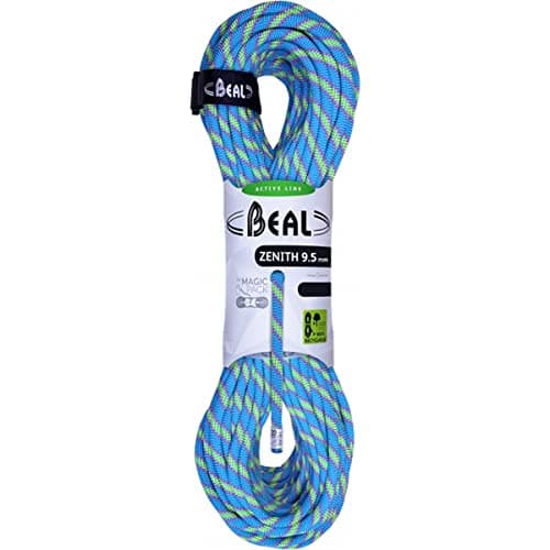 Beal Zenith Corde d'escalade Mixte Adulte, Bleu, 80 m